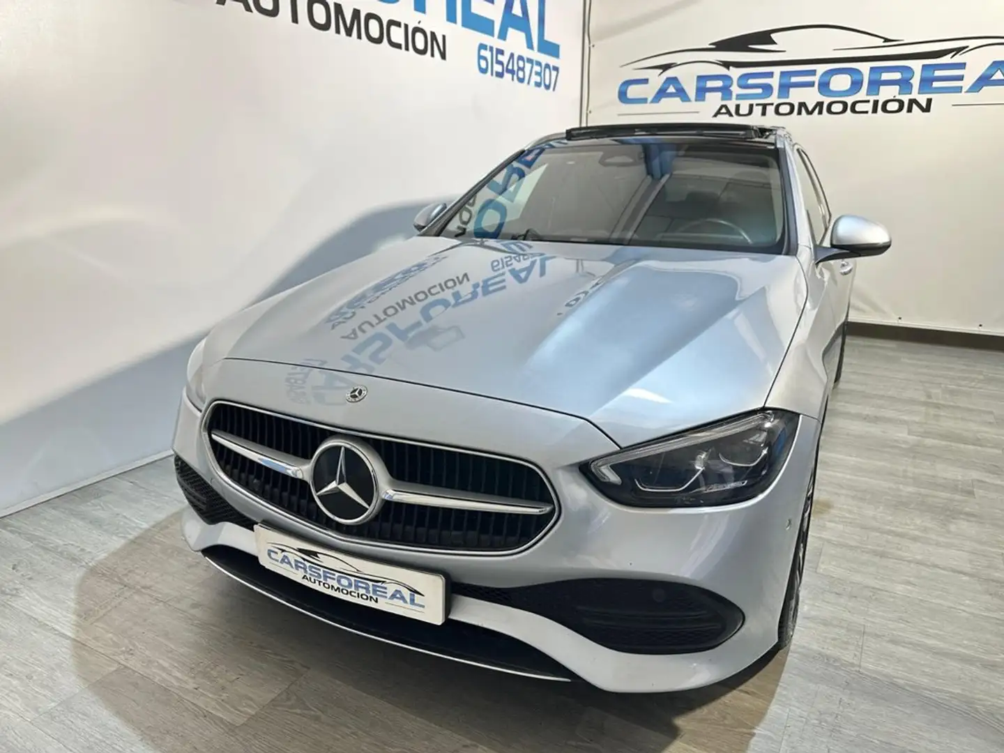 Mercedes-Benz C 200 d Estate Gris - 2