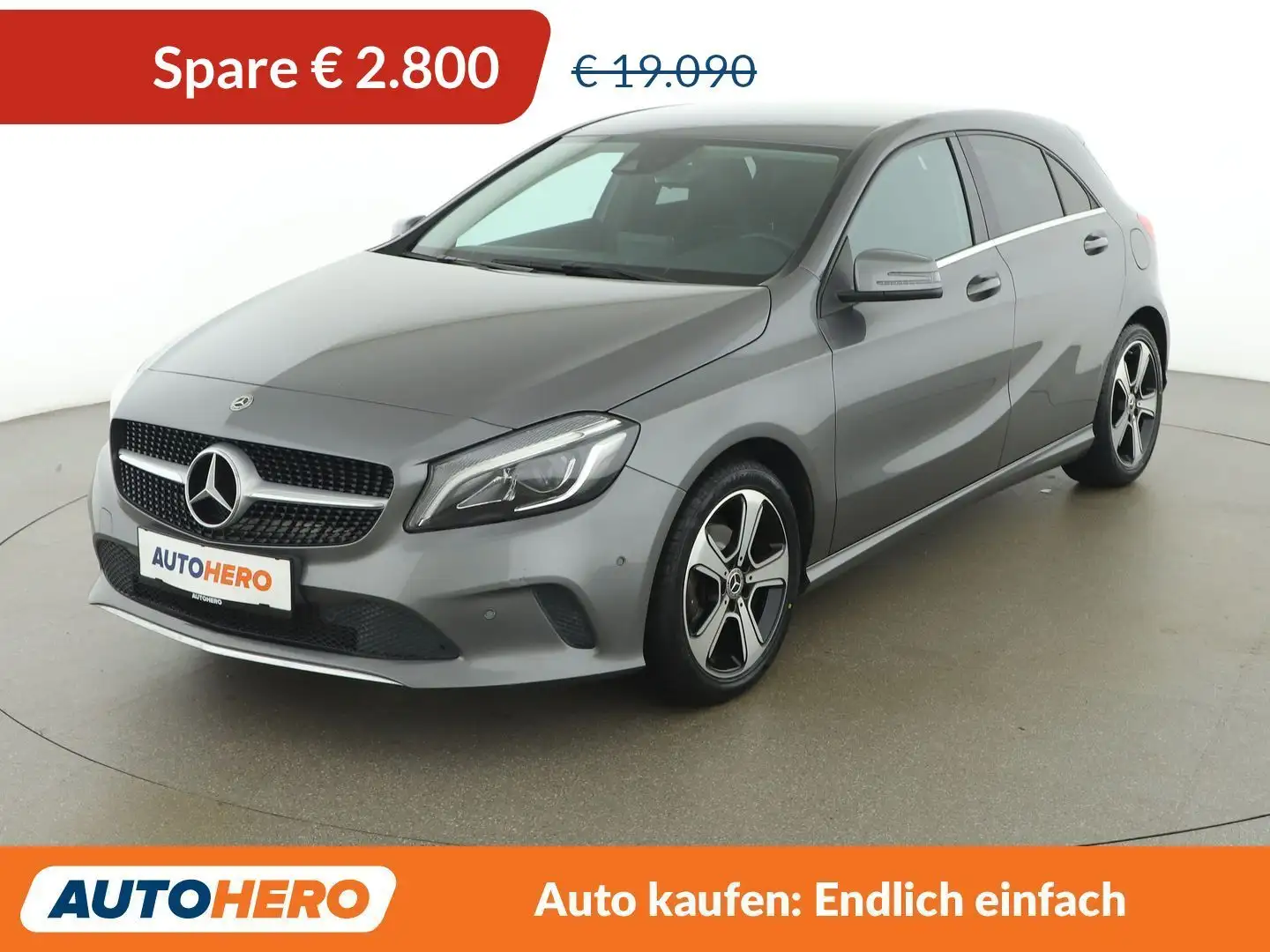 Mercedes-Benz A 180 A 180 CDI BlueEfficiency Urban Aut. *NAVI*PDC*LED* Grau - 1