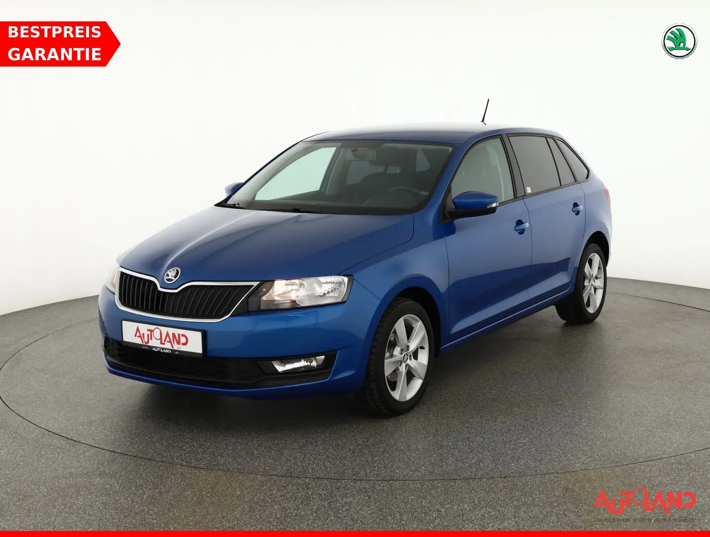 Skoda Rapid/Spaceback Rapid Spaceback 1.0 TSI Cool Edition Sitzheizung Blau - 1