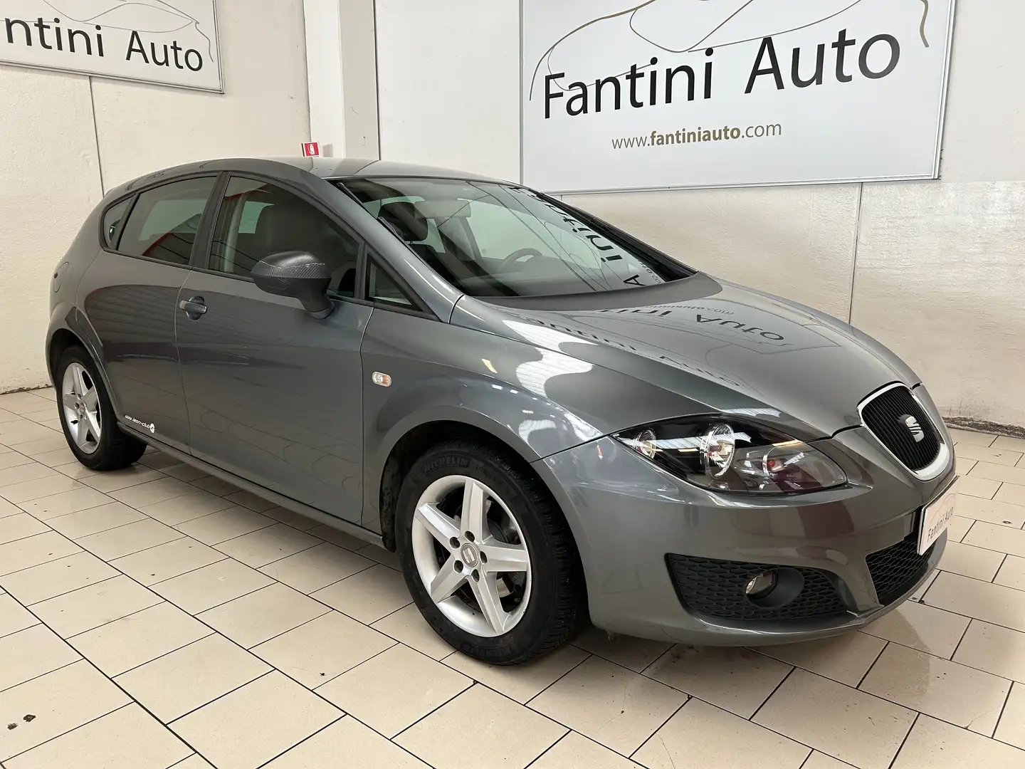 SEAT Leon Reference 1.6 TDI OK Neopatentati-DETTAGLI IN BIO Grigio - 1