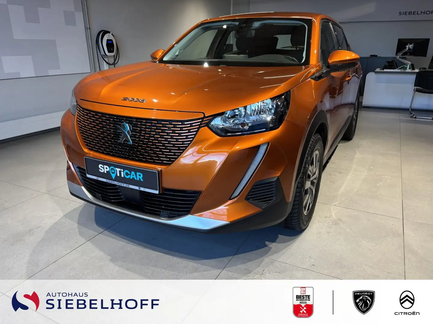 Peugeot 2008 e-2008 Active Elektromotor 136 Orange - 2