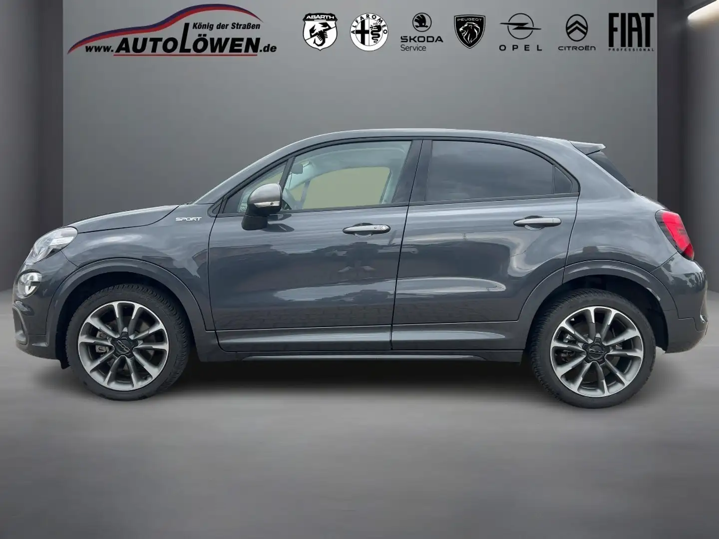 Fiat 500X 1.5 GSE Mild-Hybrid Dolcevita Sport  Faltschiebeda Grijs - 2