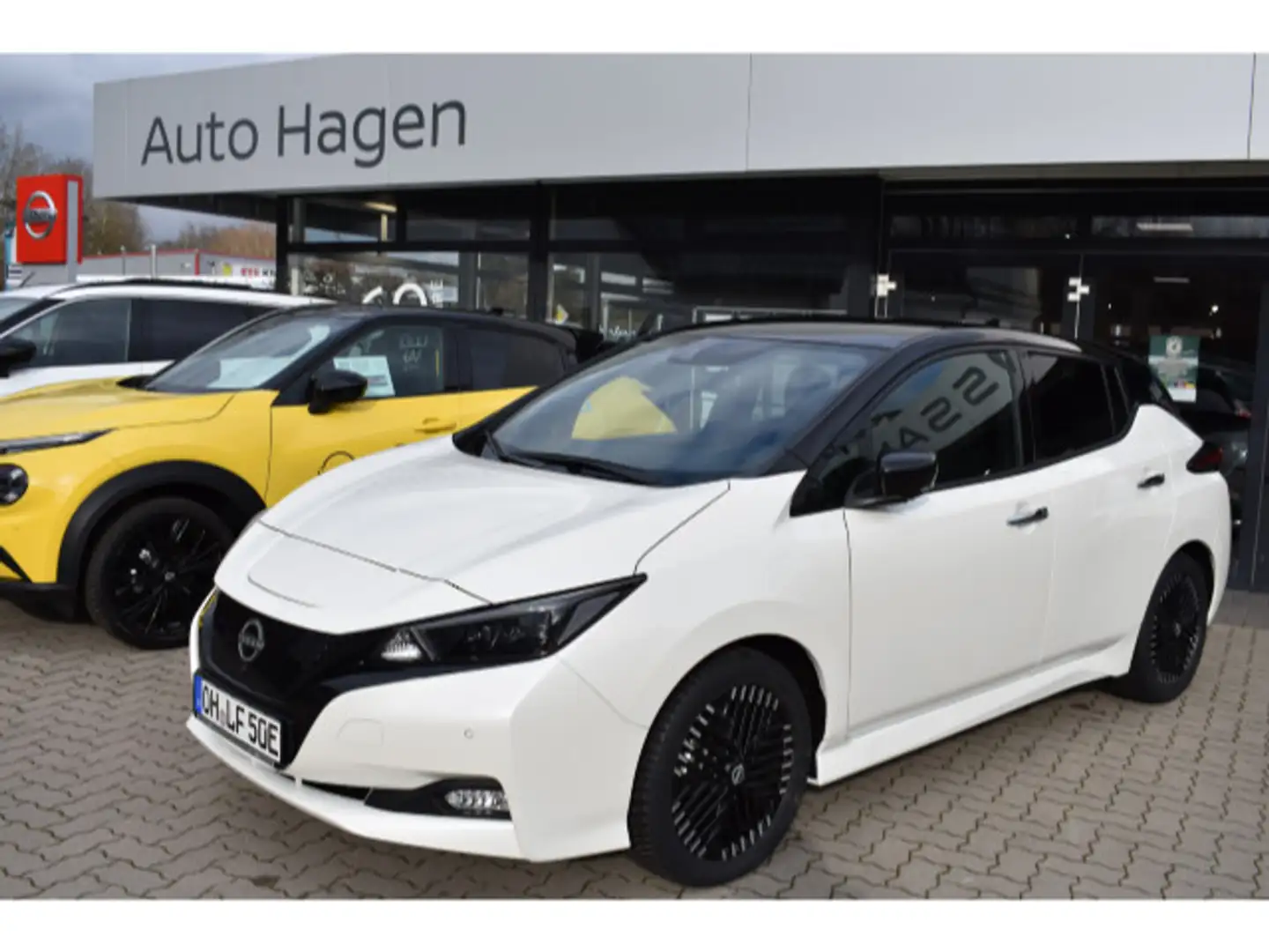 Nissan Leaf N-Connecta 40 kWh Reichweite 270 km (WLTP) Blanc - 2