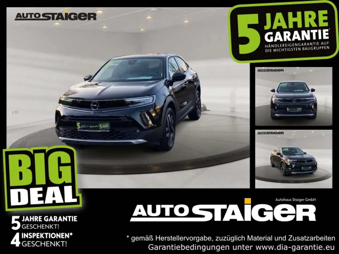 Opel Mokka 1.2 Turbo Elegance ACC+LED+SHZ+Winterp.+LM Zwart - 1