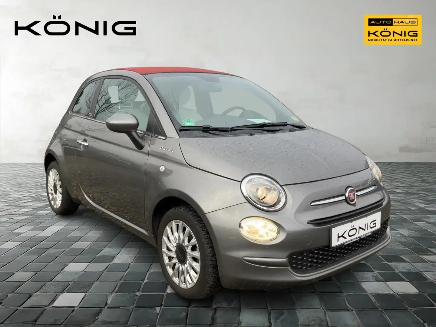 Fiat 500C DOLCEVITA Klima, Carplay Grau - 2