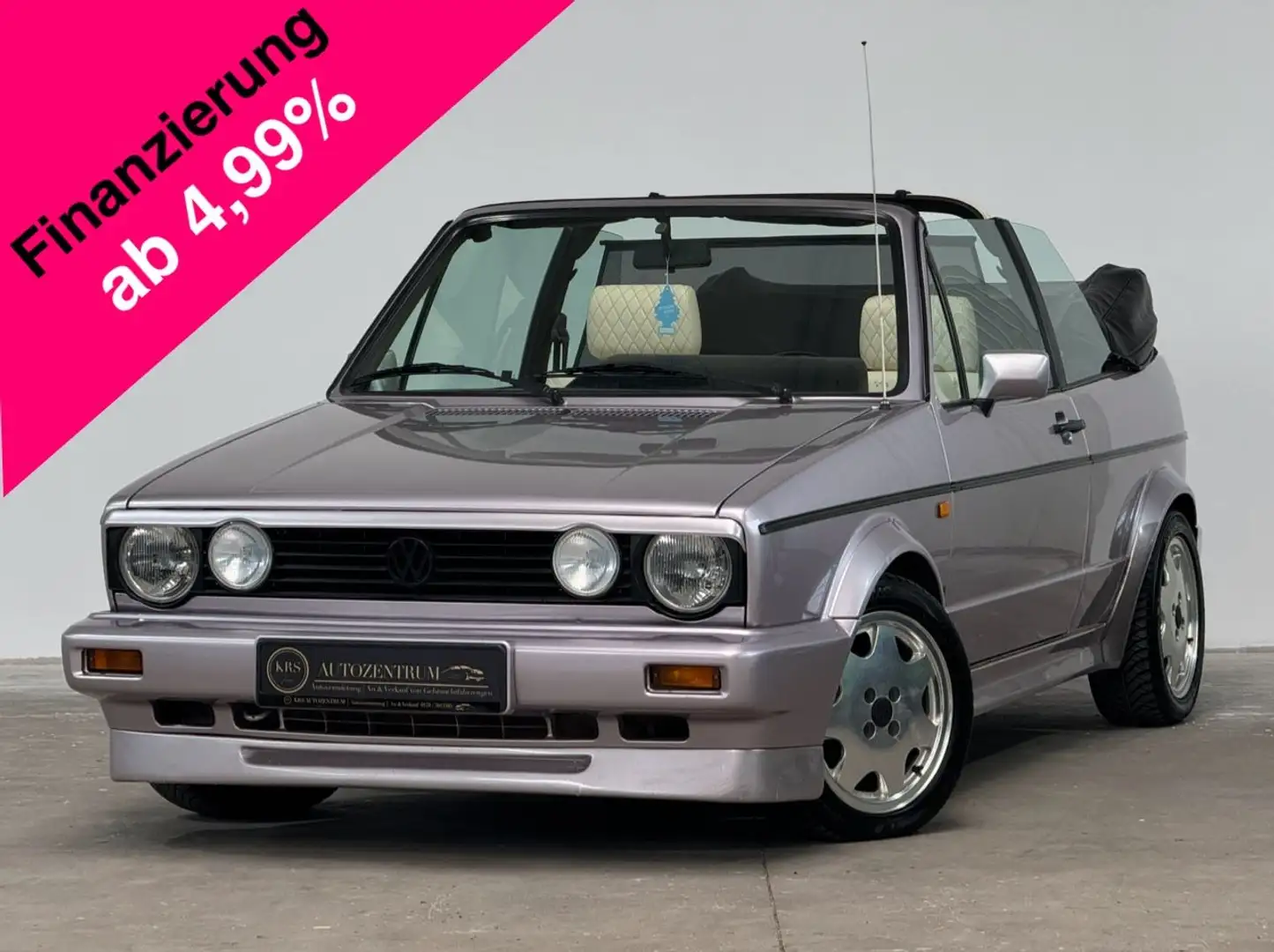 Volkswagen Golf 1 1.8i Cabriolet Toskana Karmann ERSTLACK!! - 1