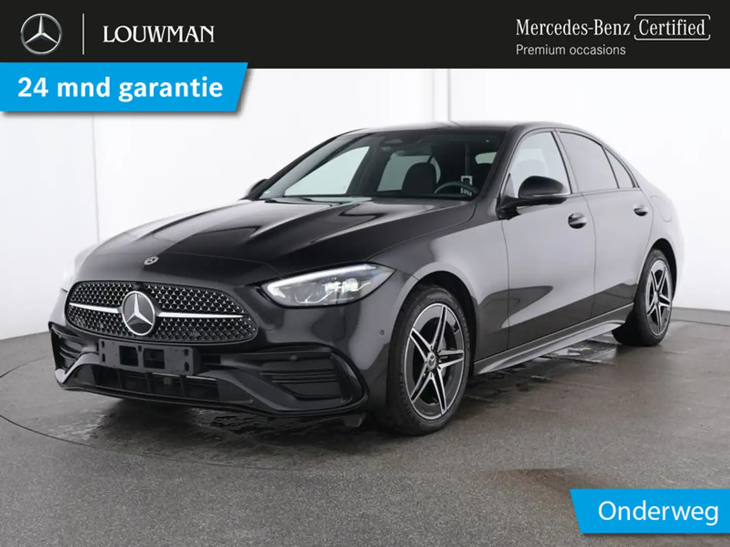 Mercedes-Benz C 300 e AMG Plug-In Hybride | AMG Line | Night Pakket | Schwarz - 1