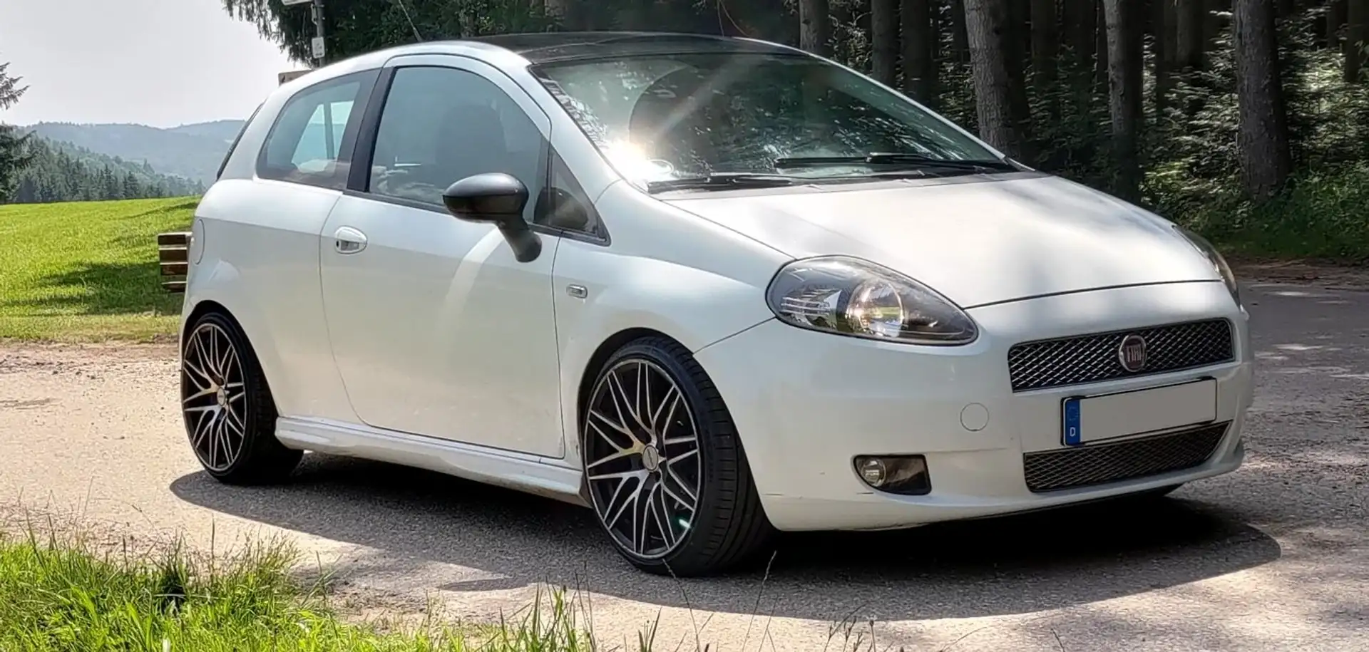 Fiat Punto Punto 1.4 16V Sporting Blanc - 1