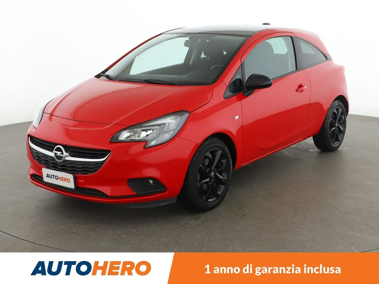 Opel Corsa 1.2 Black Edition Rosso - 1