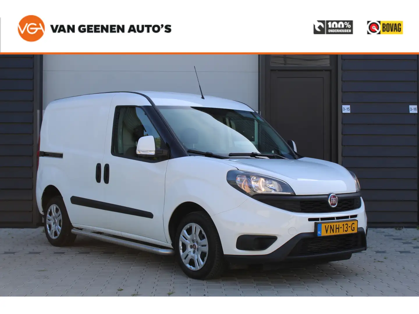 Fiat Doblo Cargo 1.6 MJ L1H1 SX | Airco | Parkeersensor Wit - 1