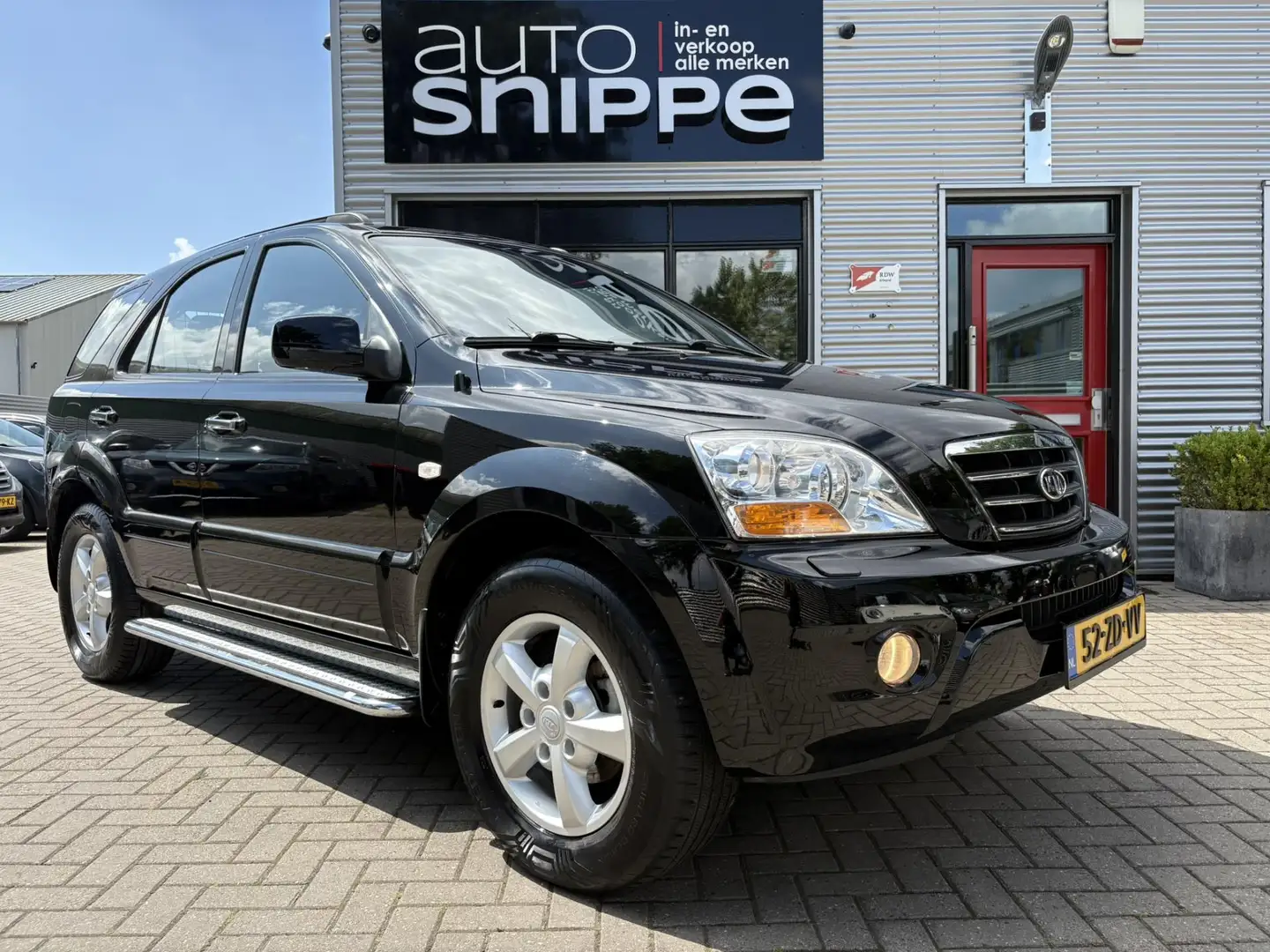 Kia Sorento 3.3 V6 X-clusive fulltime 4wd -4X4-AUTOMAAT-VOLLED Zwart - 2