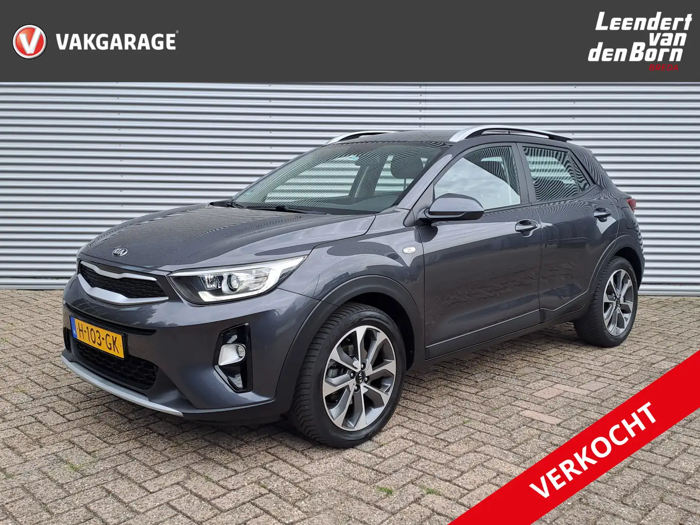 Kia Stonic 1.0 T-GDi DynamicLine | Camera | Navigatie | Cruis Grijs - 1