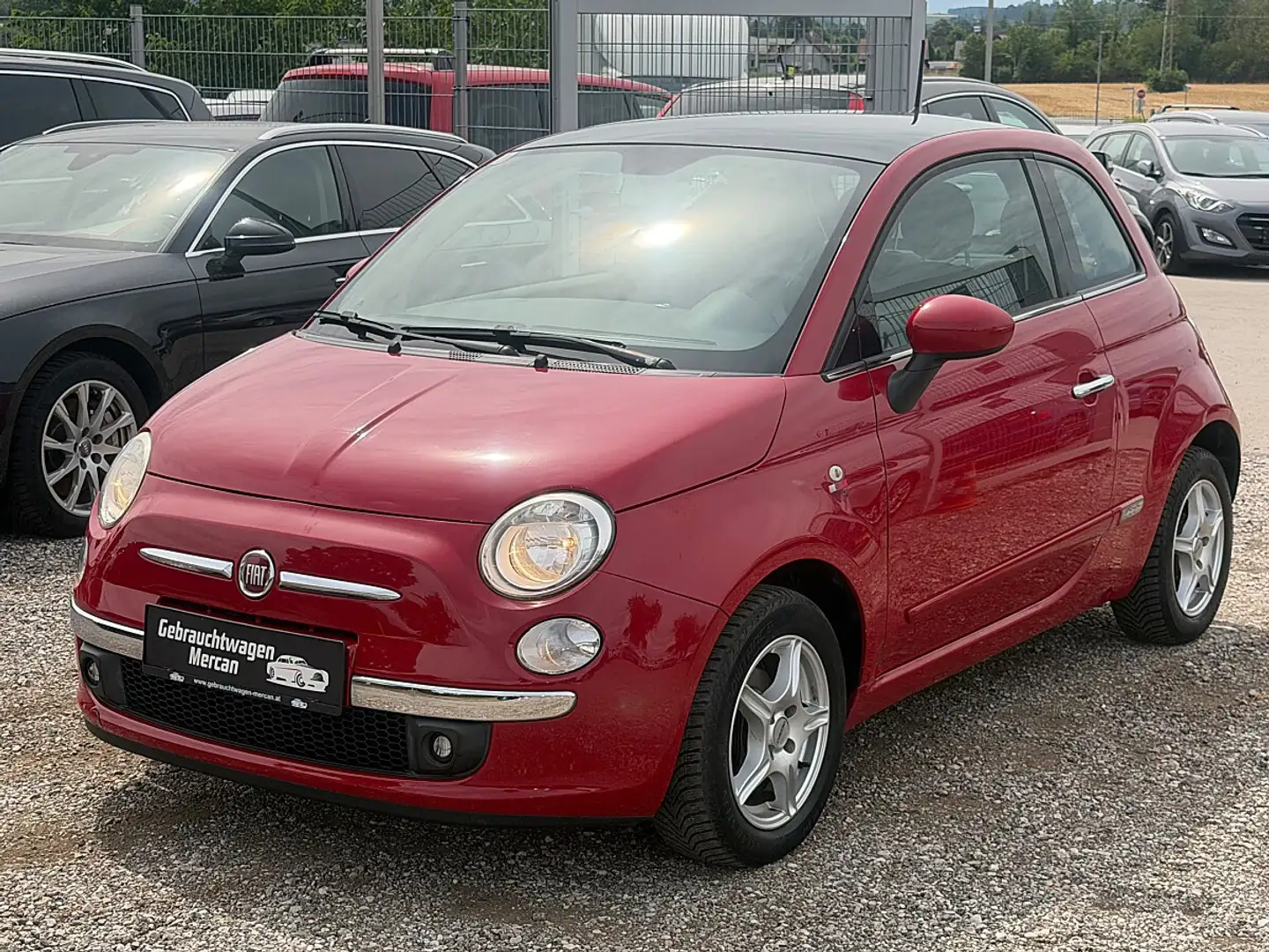 Fiat 500 1,2 Matt Black Rot - 1