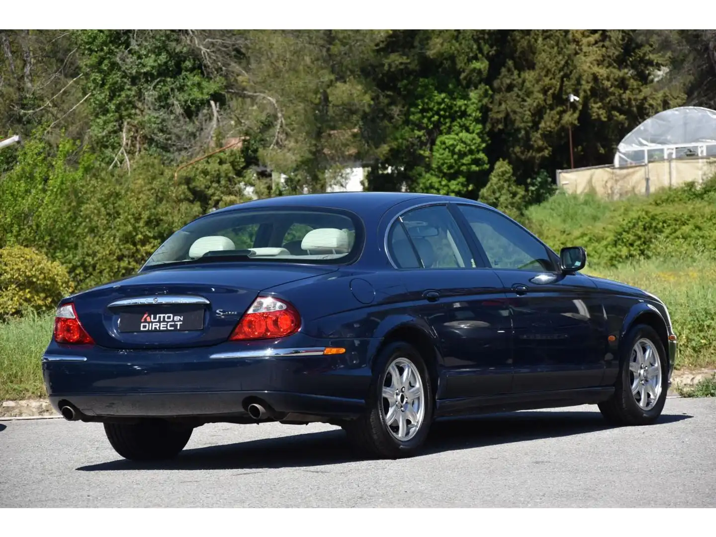 Jaguar S-Type S-Type 3.0i V6 S-TYPE BERLINE Pack Classique PHASE Bleu - 2