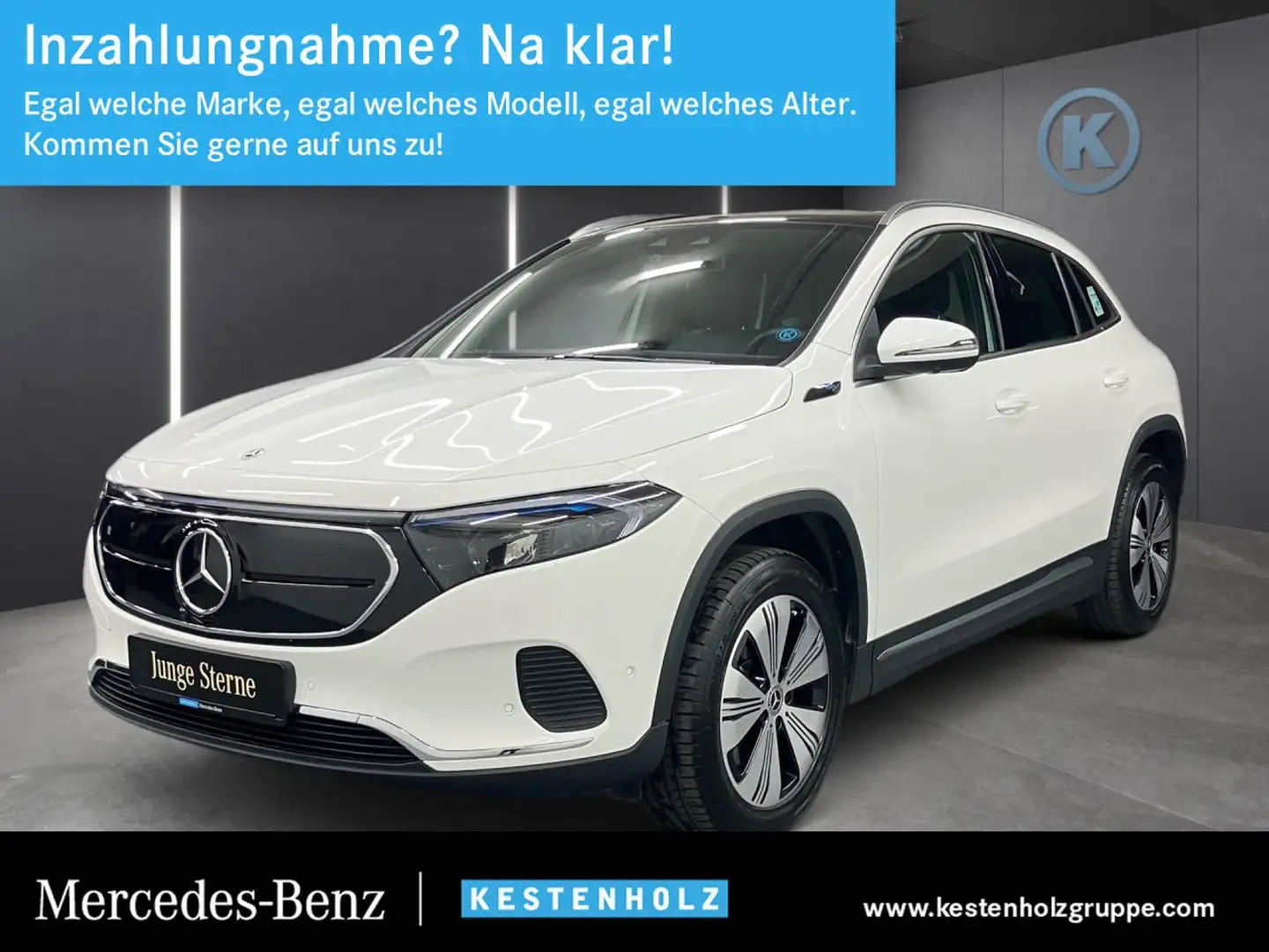 Mercedes-Benz EQA 250 Progressive PANO+360°+DISTRO+AMBIENTE Weiß - 1