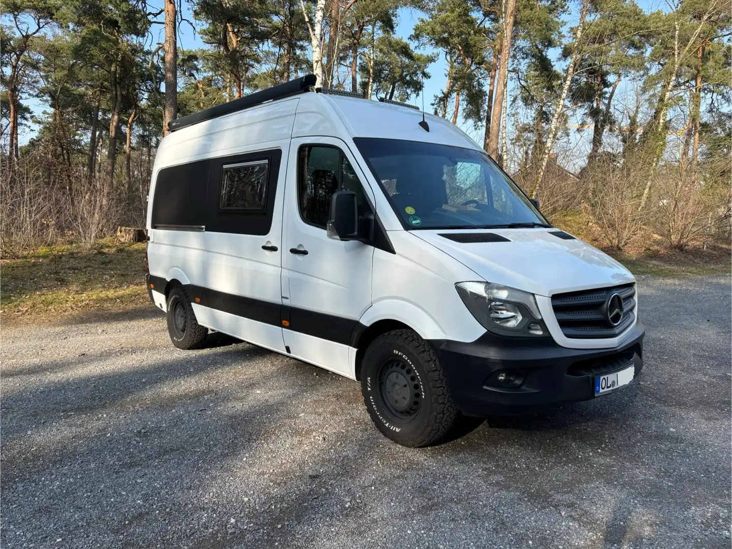 Mercedes-Benz Sprinter 314 CDI Camper Van Wohnmobil Offroad Autark 3,5T Weiß - 2