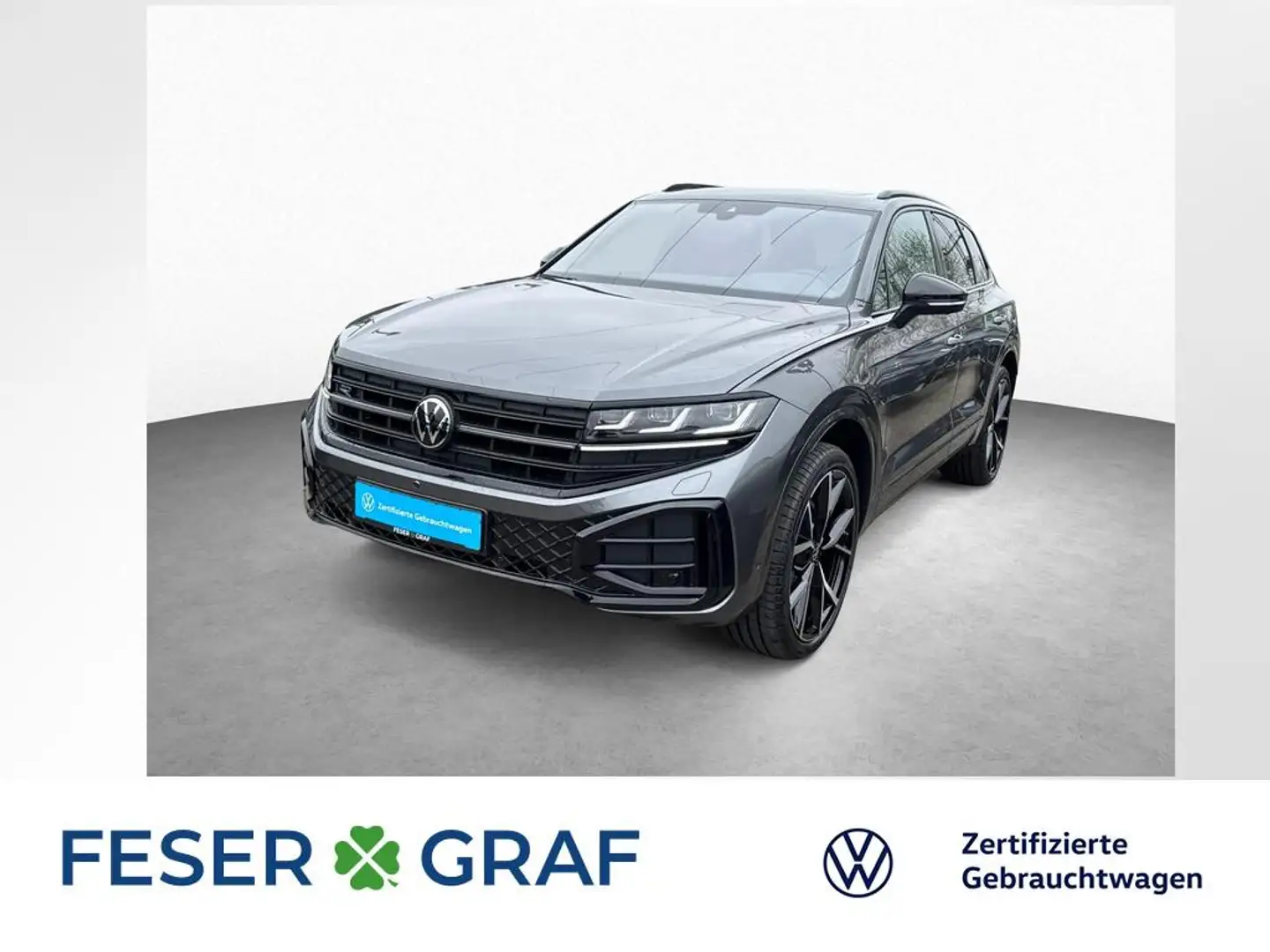 Volkswagen Touareg R-Line 3.0 TDI AHK ACC PANO STANDHZ LUFT Grau - 1