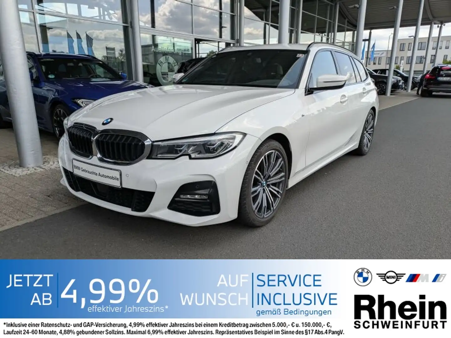 BMW 320 i Tour. M Sport Head-Up. Laserlicht. Memory Weiß - 1