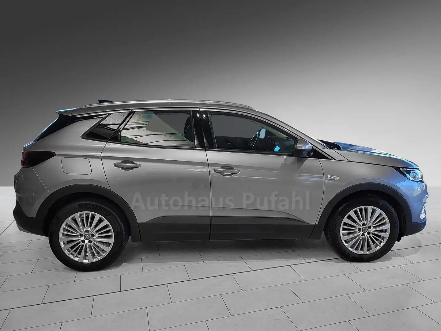 Opel Grandland X Vollausstattung Leder Benziner Grau - 2