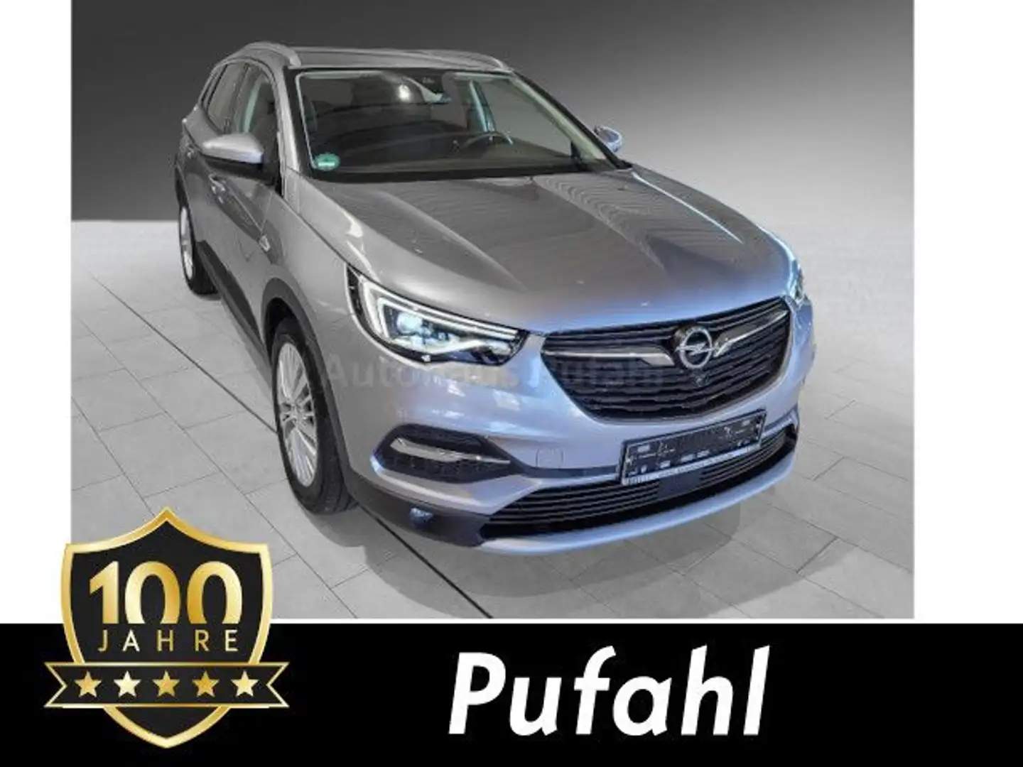 Opel Grandland X Vollausstattung Leder Benziner Grau - 1