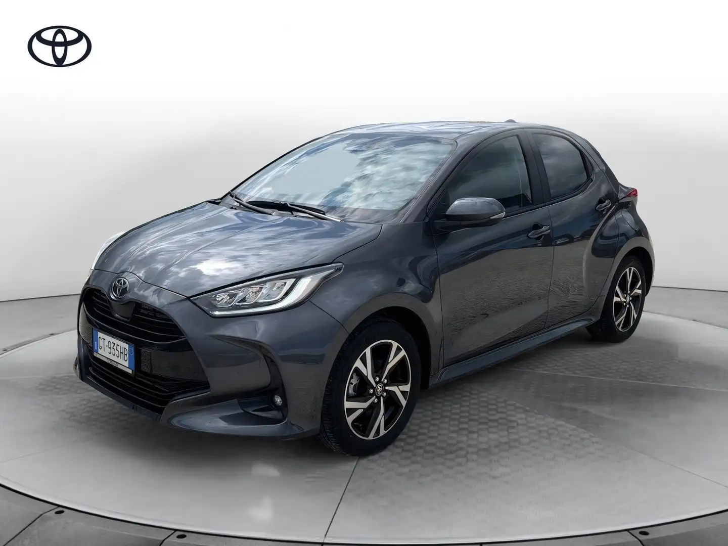 Toyota Yaris 1.5 Hybrid 5 porte Trend Grigio - 1