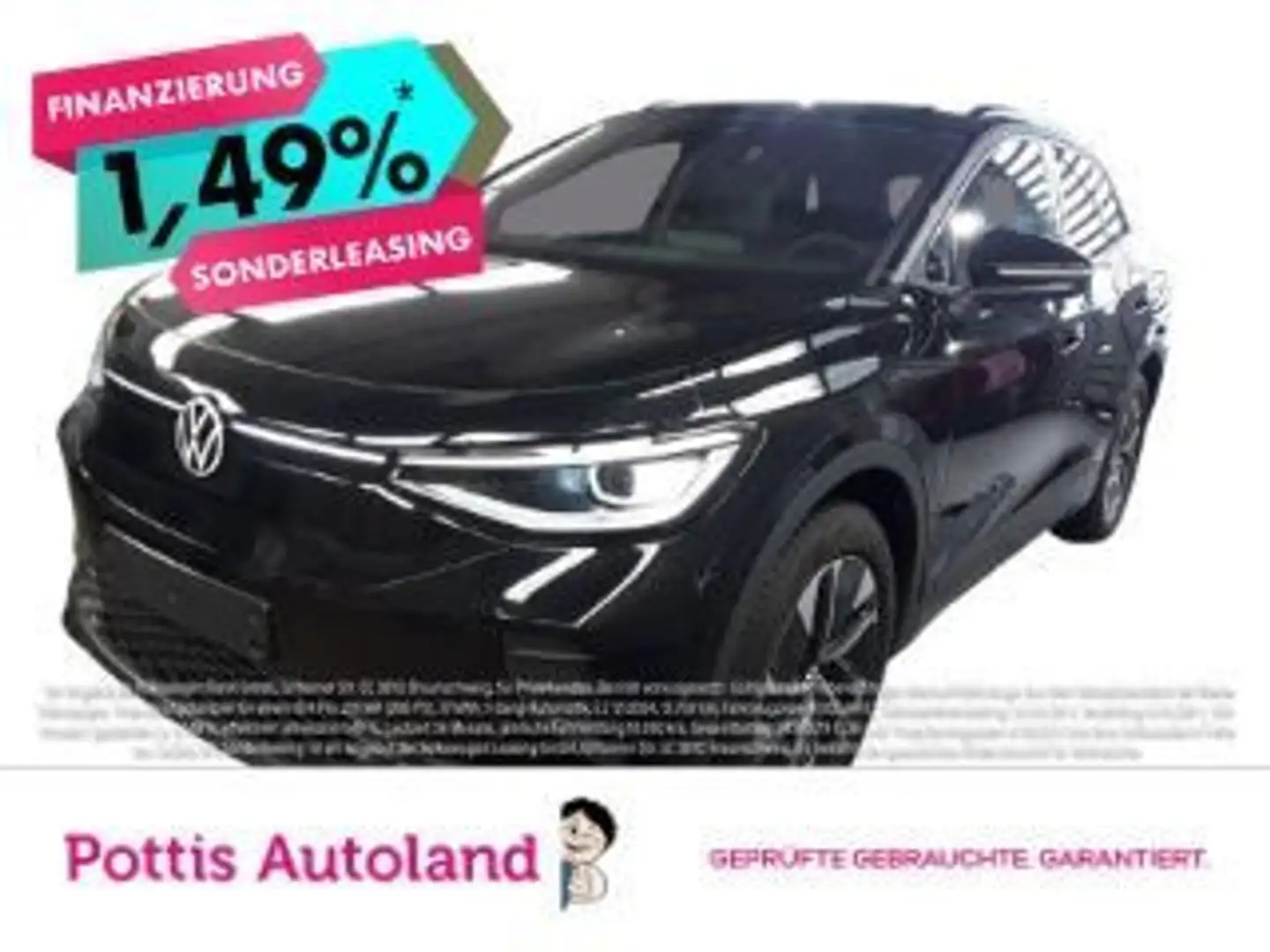 Volkswagen ID.4 PURE PERFORMANCE NAVI IQ.LIGHT PDC SITZHZG Schwarz - 1