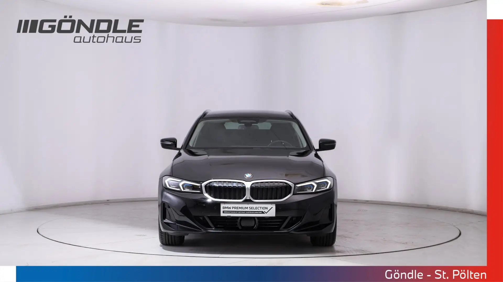 BMW 320 d xDrive Schwarz - 2