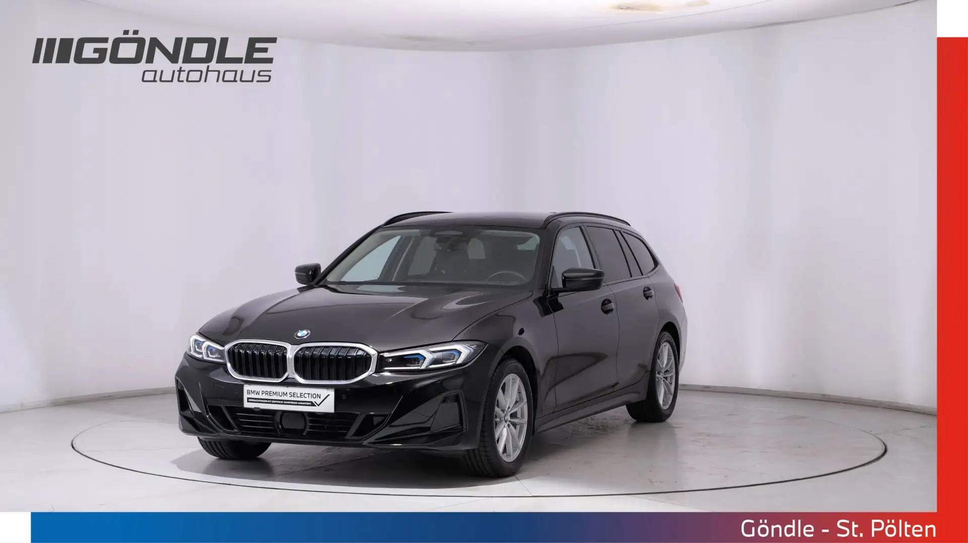 BMW 320 d xDrive Schwarz - 1