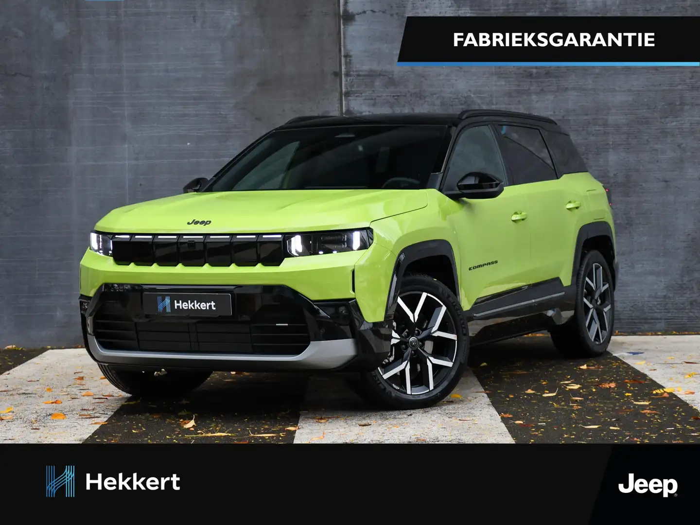 Jeep Compass First Edition 74 kWh 213pk Automaat NU TE BESTELLE Verde - 1