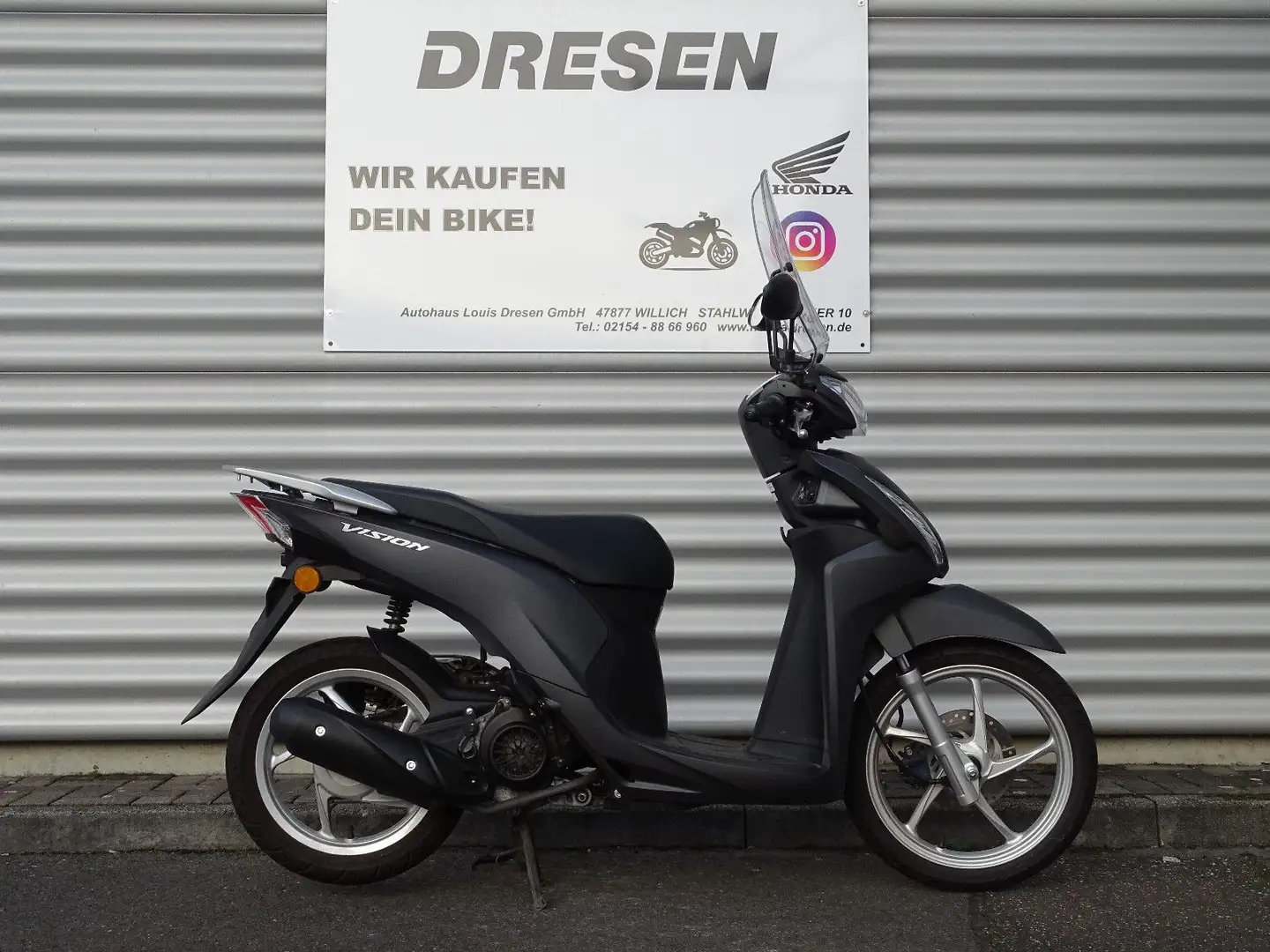 Honda Vision 110 3.100 KM * Gris - 1