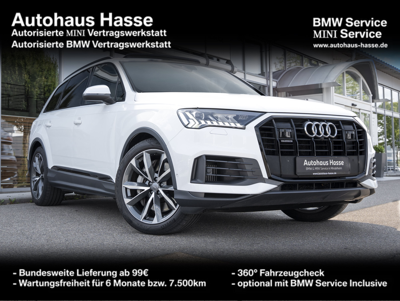 Audi Q7 55 TFSIe S-Line Sport PANO B&O HUD MATRIX ACC