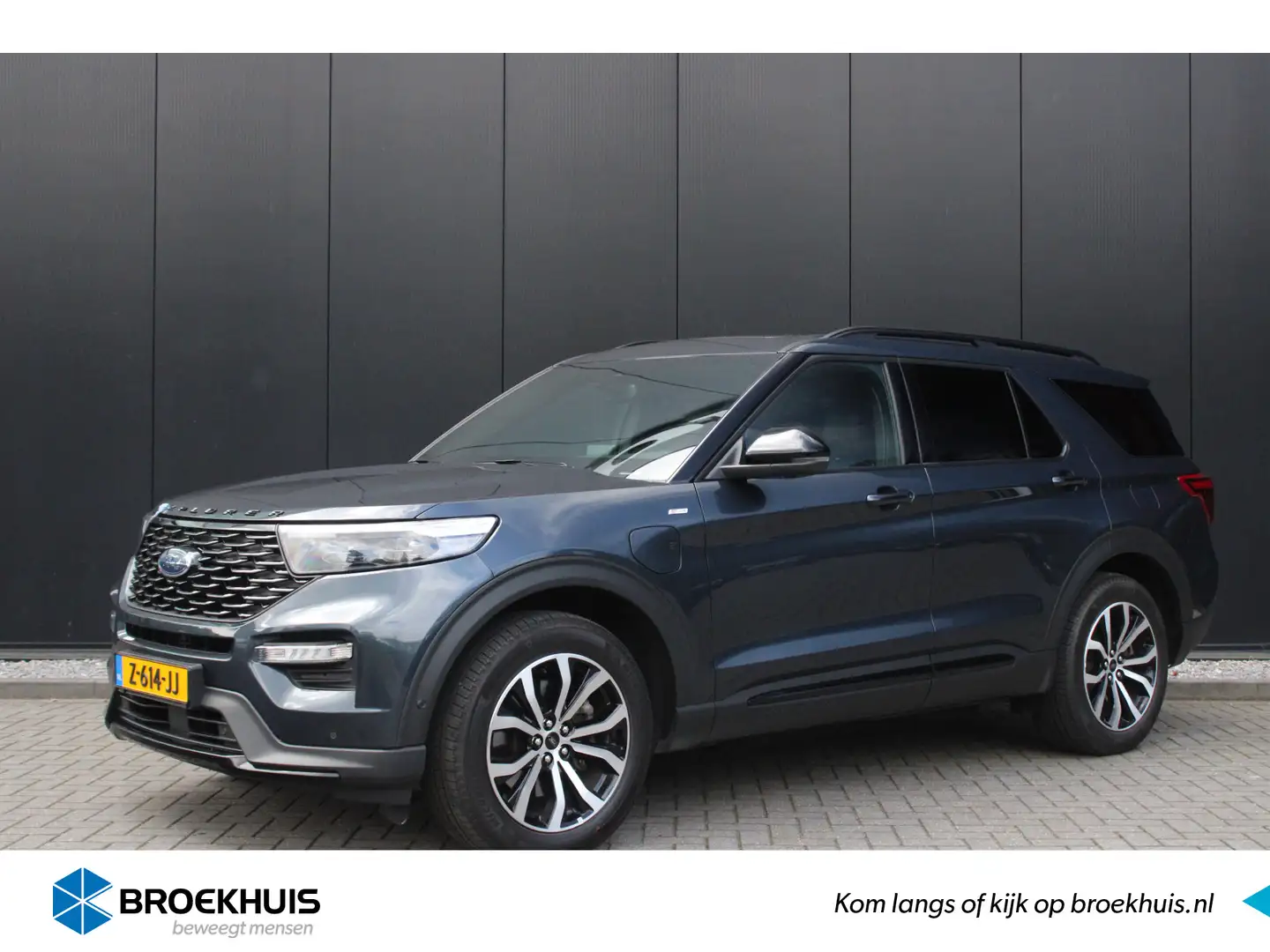 Ford Explorer 3.0 V6 PHEV ST-Line | GARANTIE 10-2027 | BTW-AUTO Blauw - 1