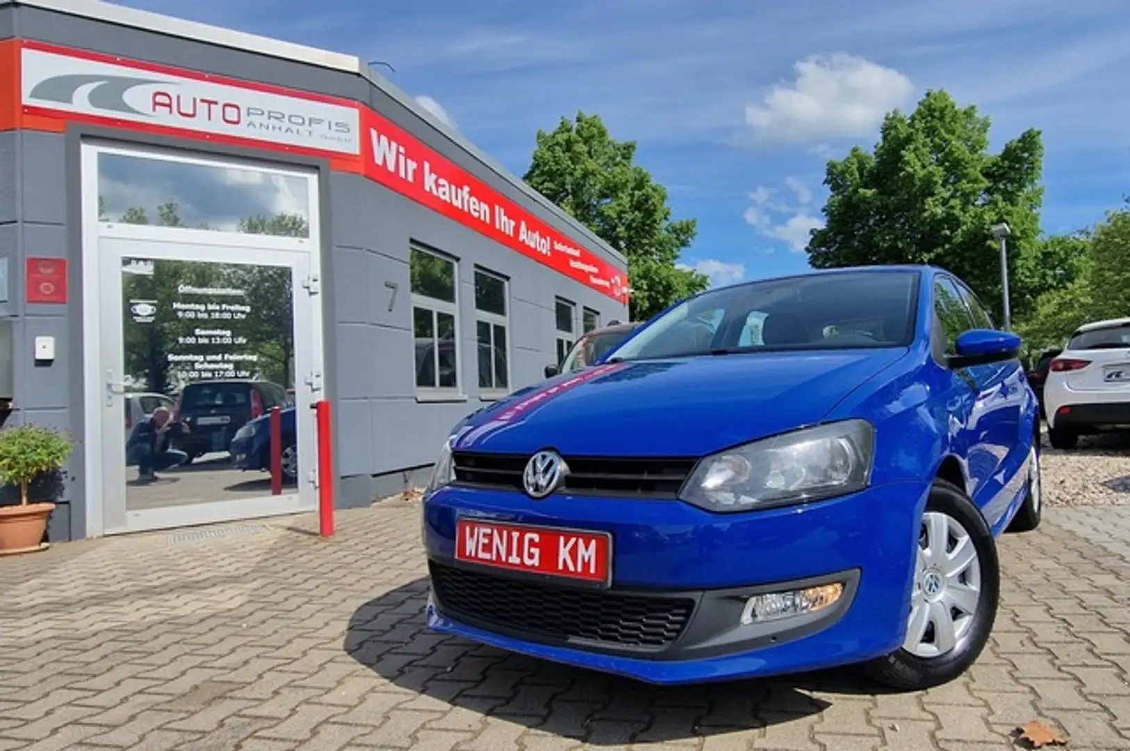 Volkswagen Polo 1,2 TRENDLINE KLIMA 5-türig 2.Hand Blau - 2