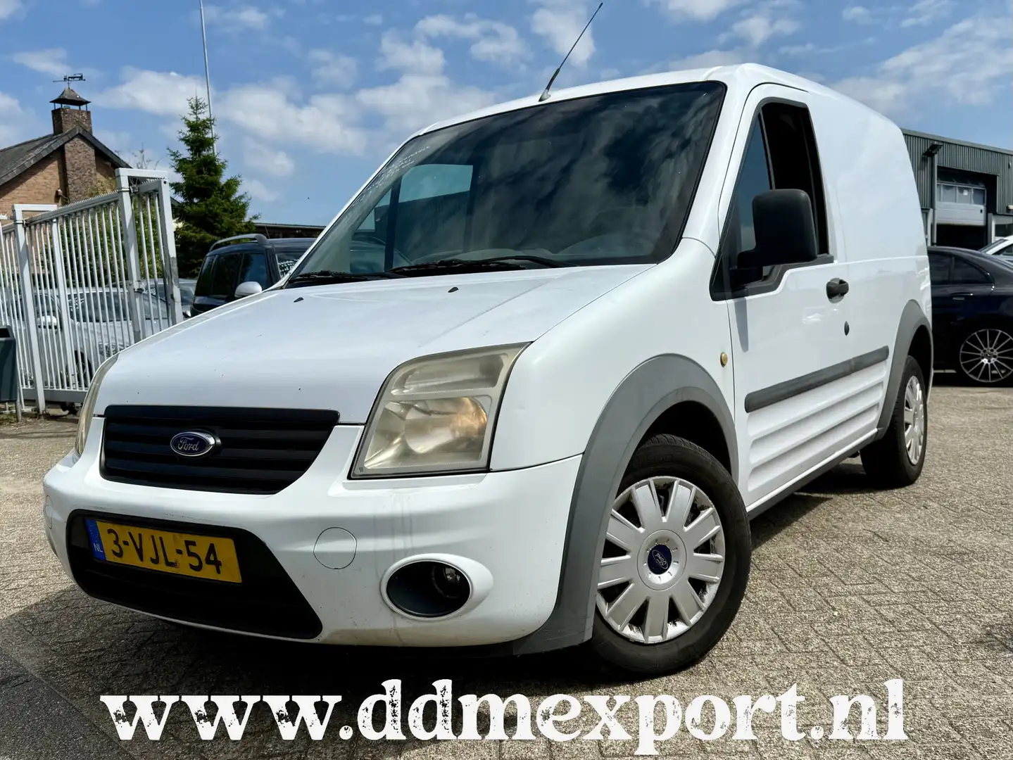 Ford Transit Connect T200S 1.8 TDCI AIRCO/TREKHAAK Beyaz - 1