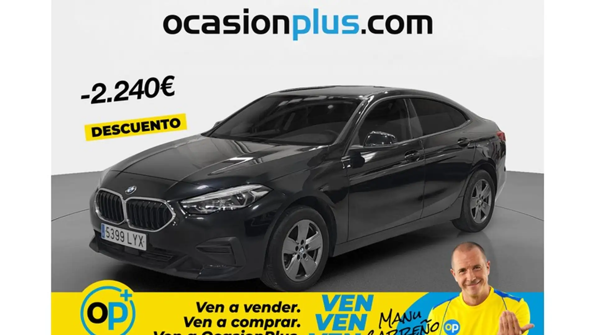 BMW 216 216dA Gran Coupé Negro - 1