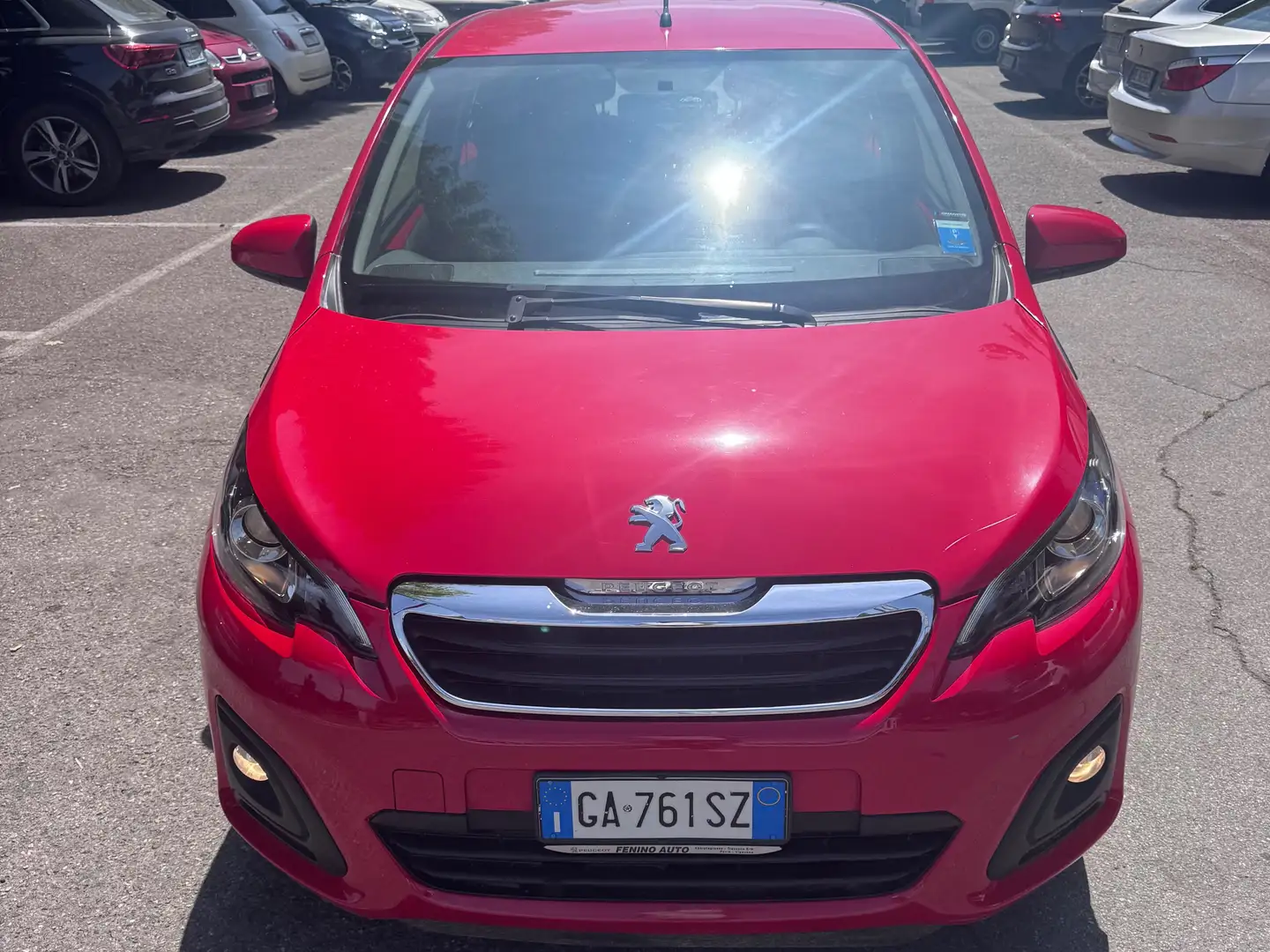 Peugeot 108 108 5p 1.0 vti Active s Rosso - 1
