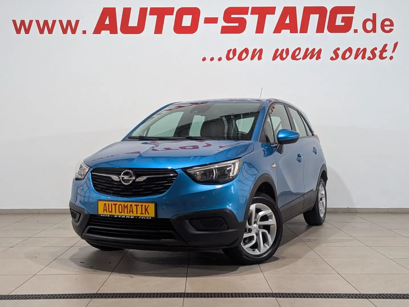 Opel Crossland X 1.2 Automatik Blau - 1