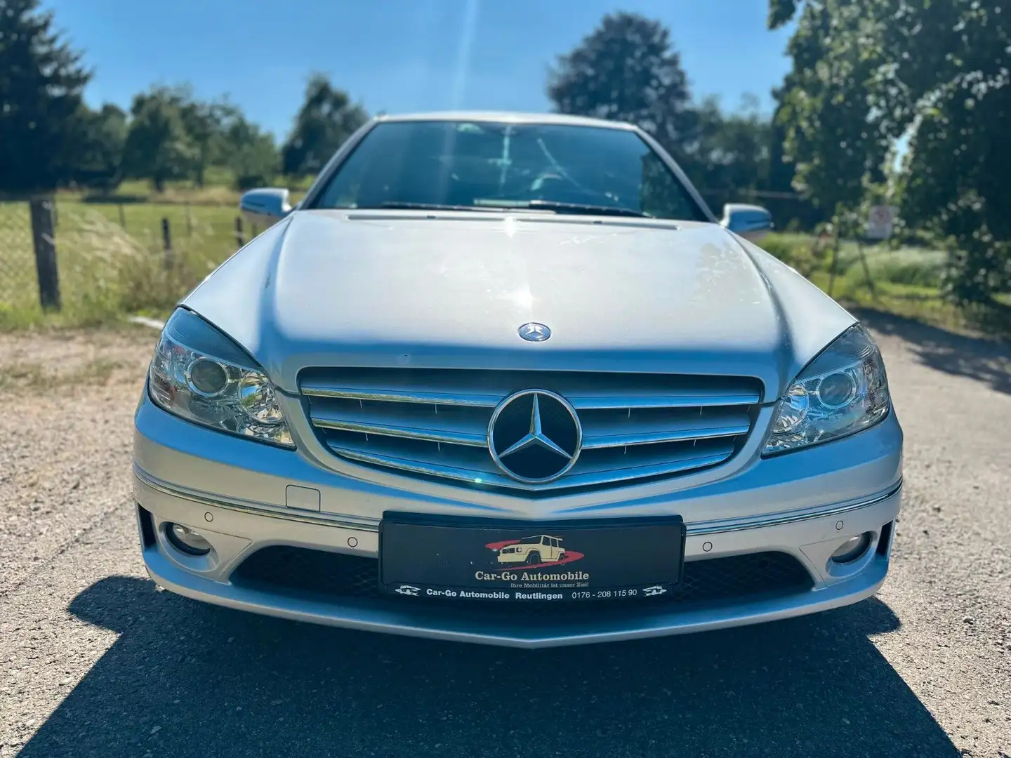 Mercedes-Benz CLC Kompressor*1.Hd*Klima*SHZ*Teilleder*Temp Silber - 1
