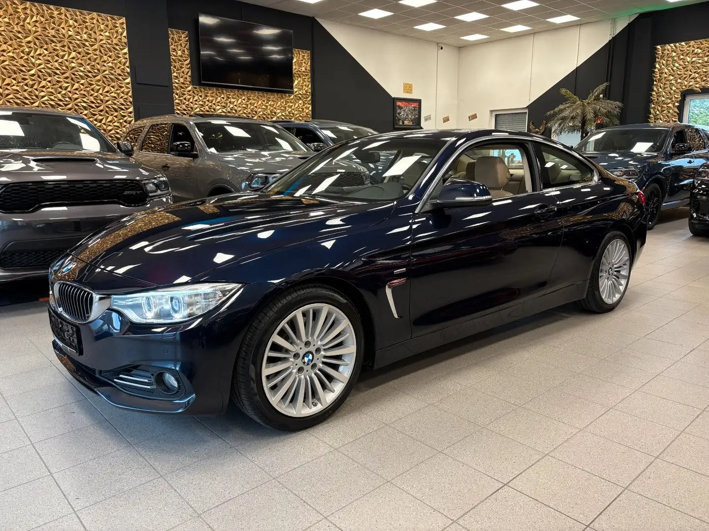 BMW 428 i Coupe/ Luxury-Line/ 1. Hand/ Scheckheft/Top Bleu - 1
