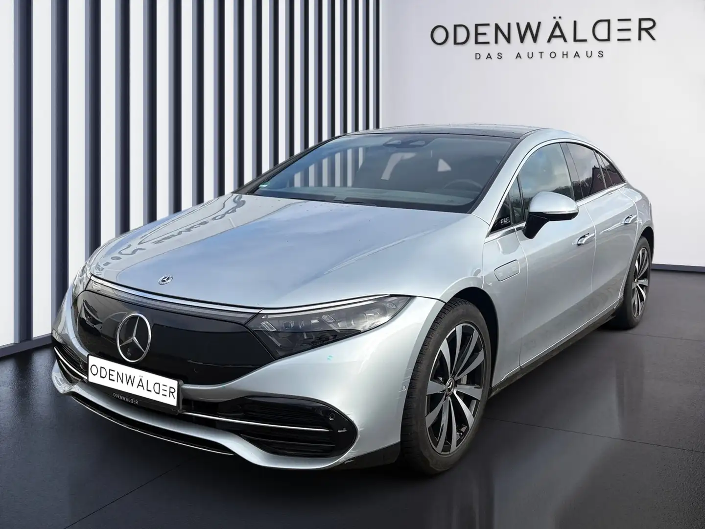 Mercedes-Benz EQS 450+ Electric Art ACC+LED+Luft+Navi+Pano+SD+SHZ Argent - 1