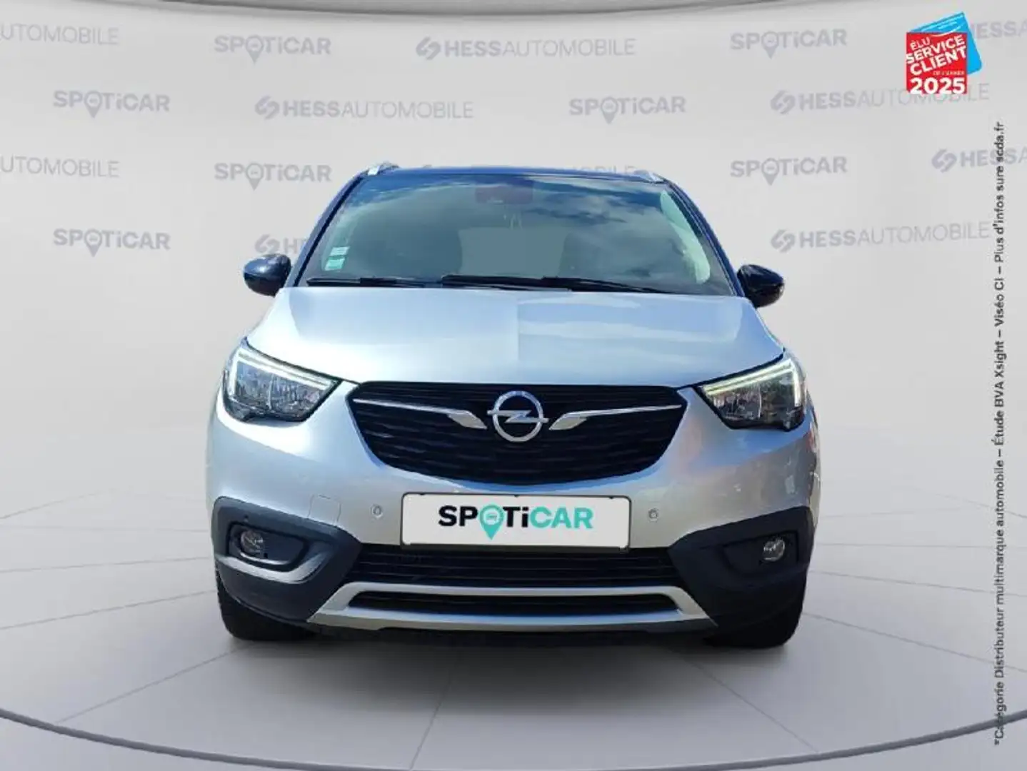 Opel Crossland X 1.2 Turbo 110ch Design 120 ans BVA Euro 6d-T Grau - 2