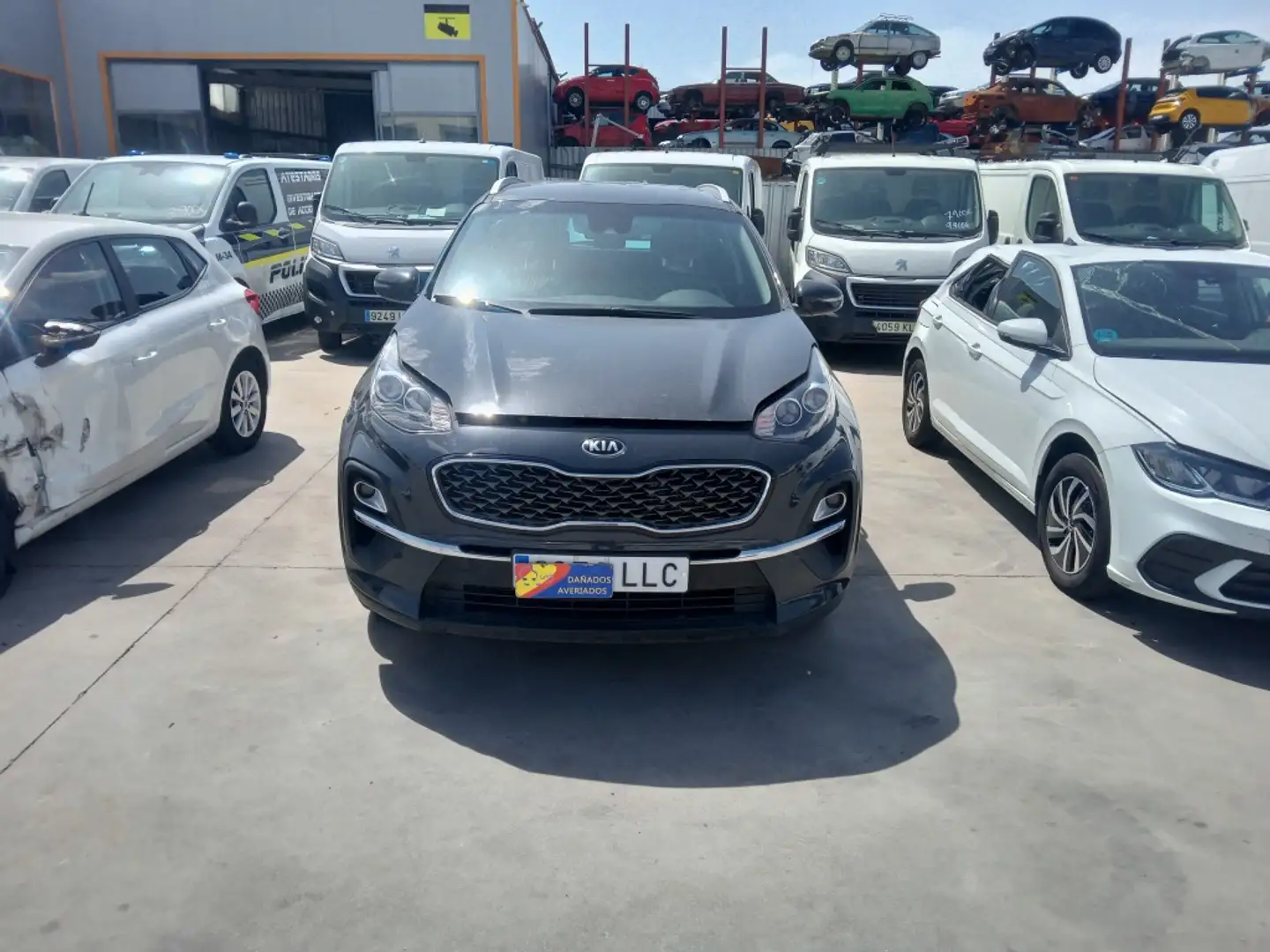 Kia Sportage 1.6 MHEV Drive Plus 4x2 136 Gris - 1