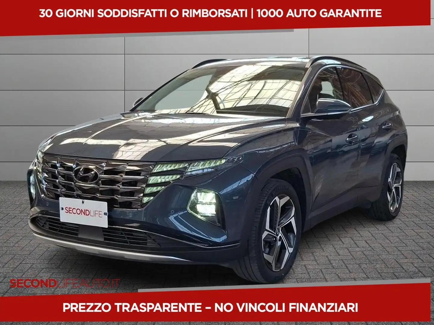 Hyundai TUCSON 1.6 hev Exellence Lounge Pack 2wd auto Blu/Azzurro - 1