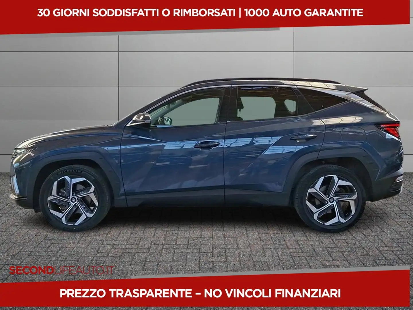 Hyundai TUCSON 1.6 hev Exellence Lounge Pack 2wd auto Blu/Azzurro - 2