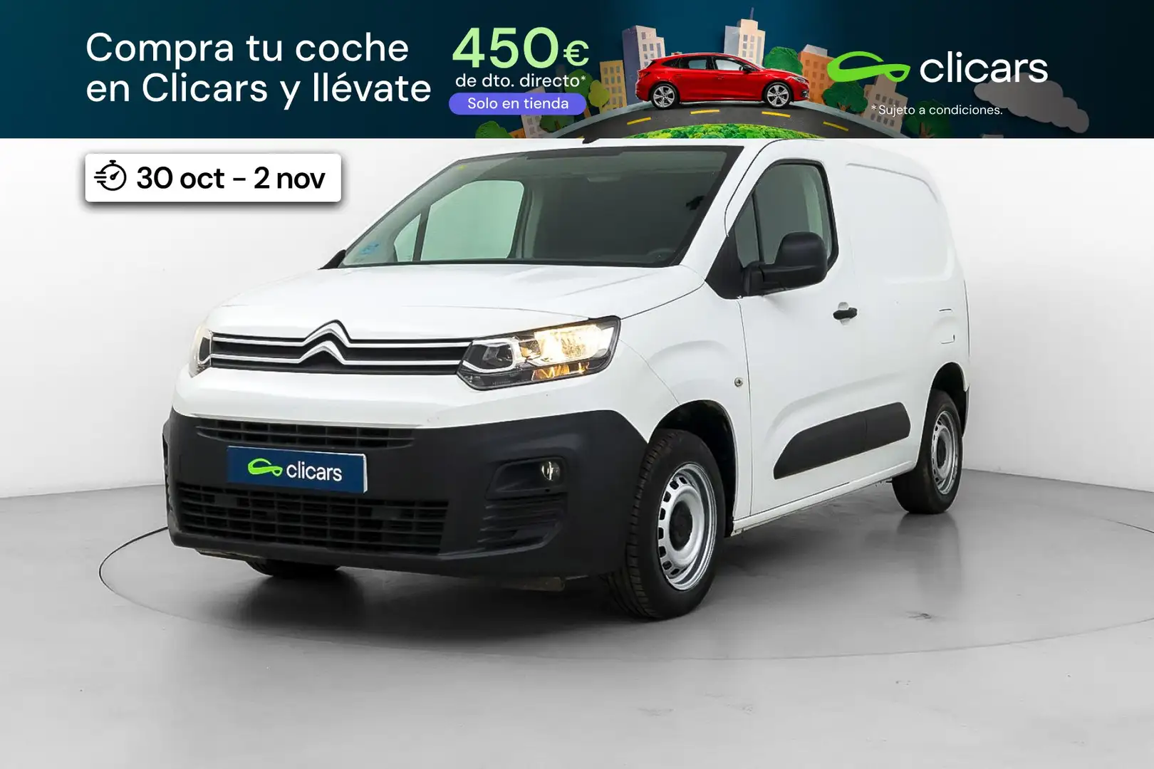 Citroën Berlingo Van BlueHDi S&S Talla M Control 100 Blanco - 1