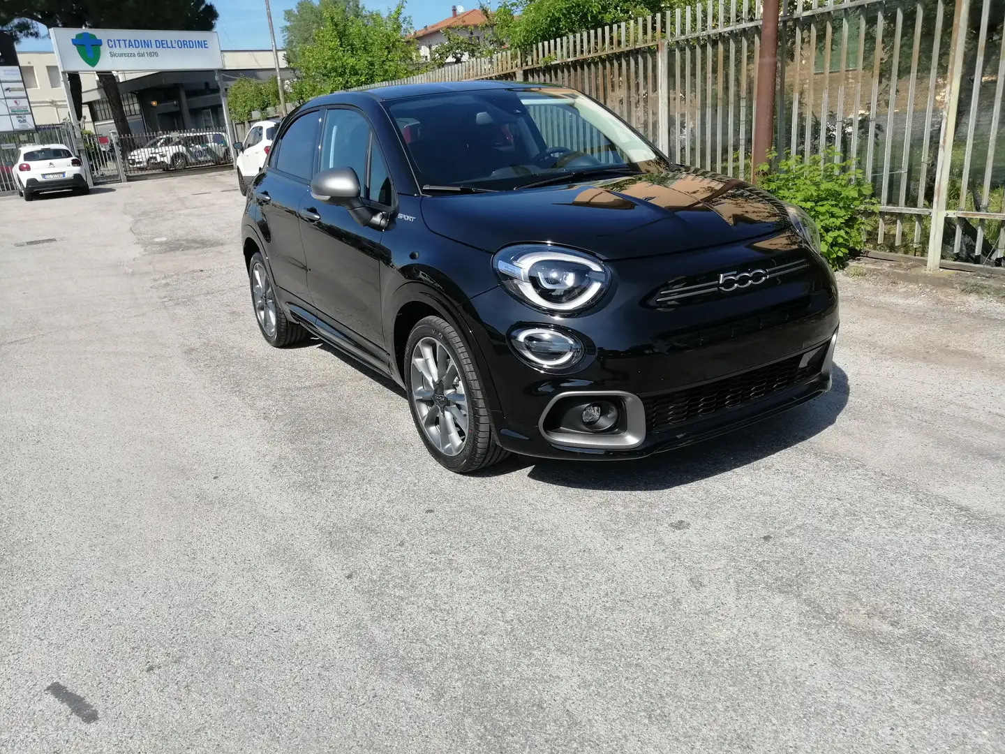 Fiat 500X 1.0 t3 Sport 120 CV Garanzia FIAT 24 MESI KM 0 Noir - 1