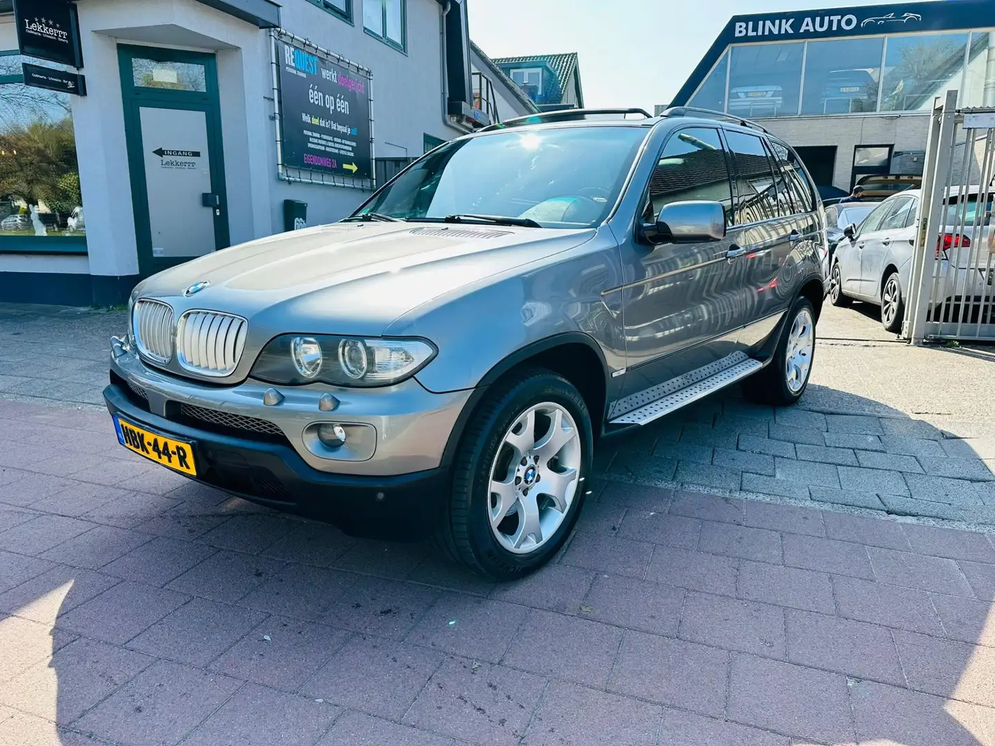 BMW X5 4.4i High Executive PANO NAP GARANTIE YOUNGTIMER Grijs - 1