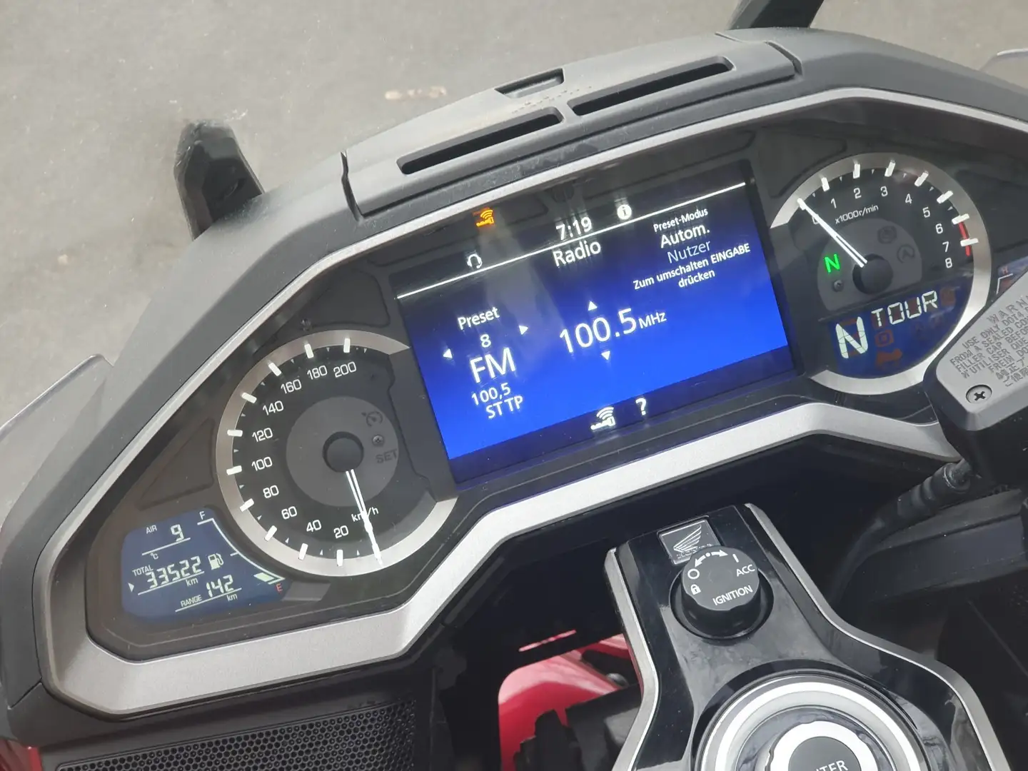 Honda GL 1800 Roşu - 2