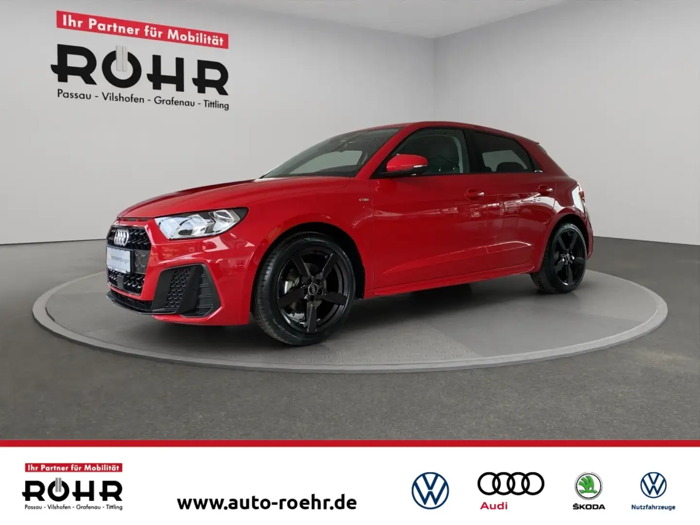 Audi A1 Sportback S line (SHZ.GRA.PDC.DAB) 30 TFSI Rouge - 1