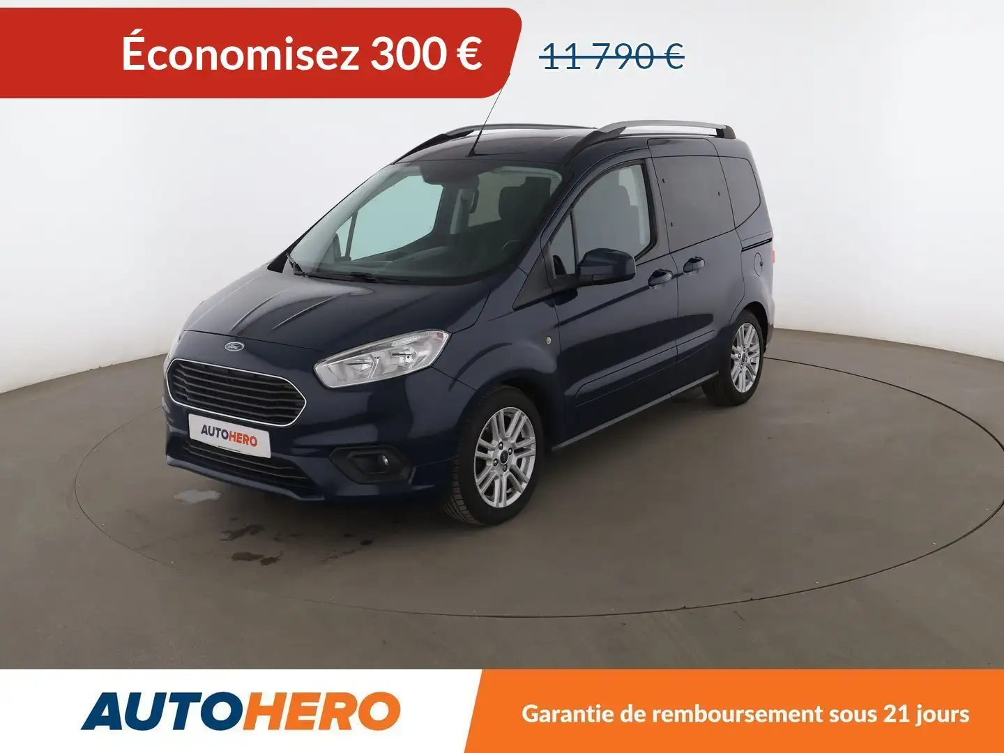 Ford Tourneo Courier 1.0 EcoBoost Titanium Albastru - 1